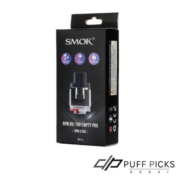 Smok RPM 85 and 100 Empty Pods 3pcs/Pack